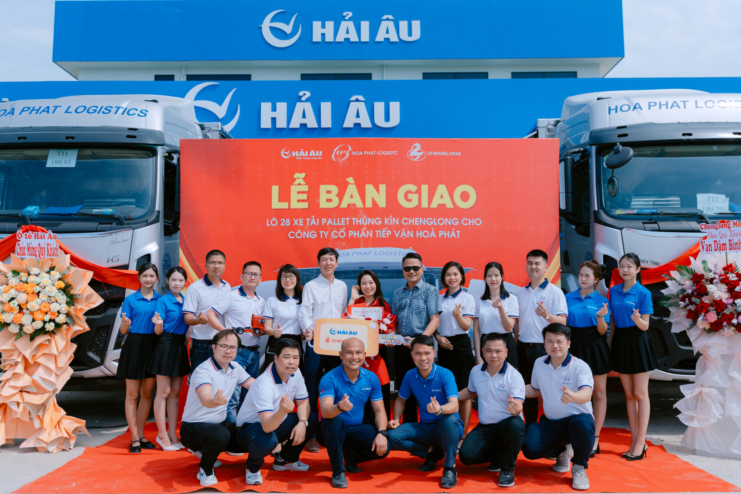 HÒA PHÁT LOGISTICS TIẾP TỤC NÂNG CẤP ĐỘI XE – BÀN GIAO THÊM 28 XE PALLET MỚI, NÂNG TỔNG SỐ LÊN HƠN 400 XE
