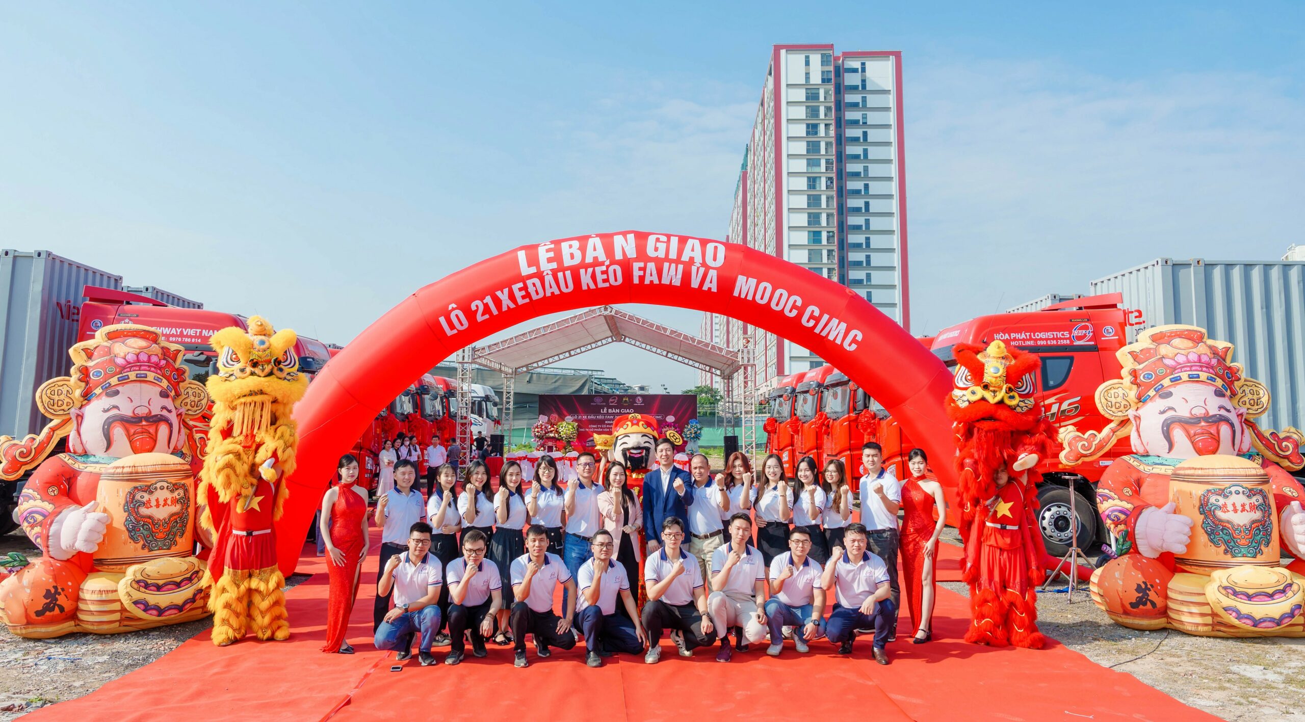 TĂNG TỐC ĐẦU TƯ ĐỘI XE MỚI– NÂNG TẦM NĂNG LỰC VẬN TẢI HÒA PHÁT LOGISTICS